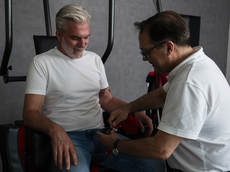 Trainingspositionen auf dem  AllCore360